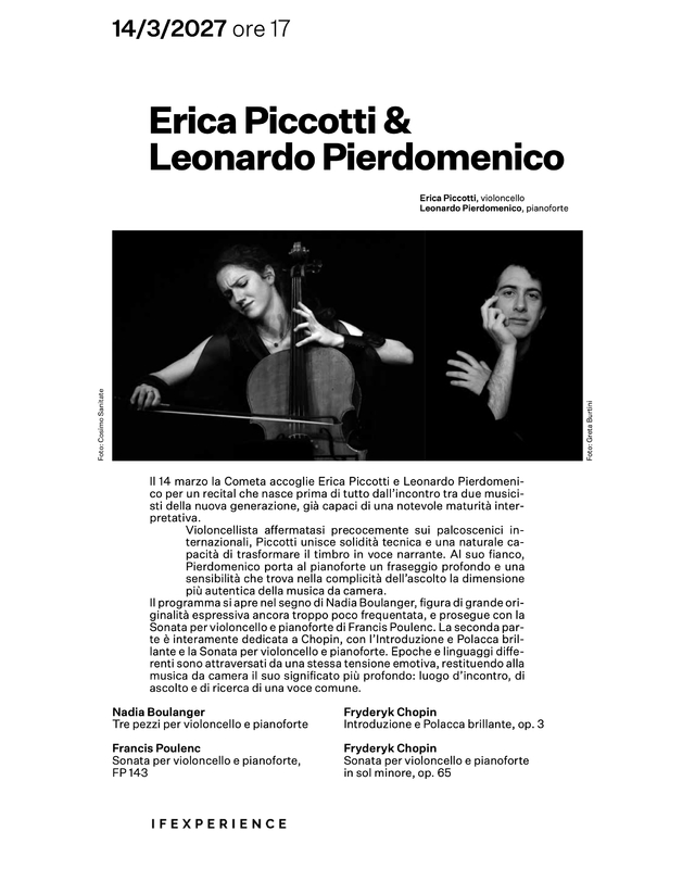 Erica Piccotti & Leonardo Pierdomenico